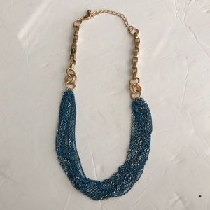 Temptations Necklace Mesh Gold Tone Costume Jewelry